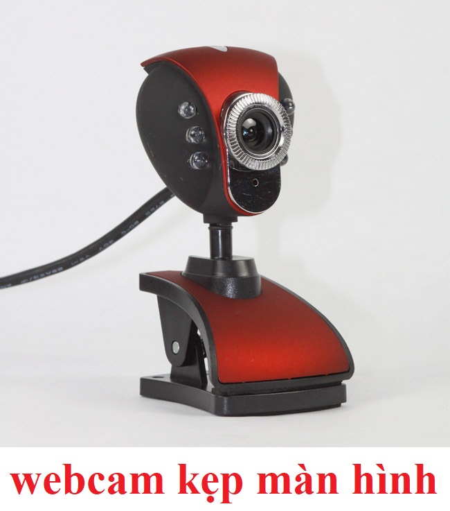 Webcam kẹp màn hình Máy tính có Mic