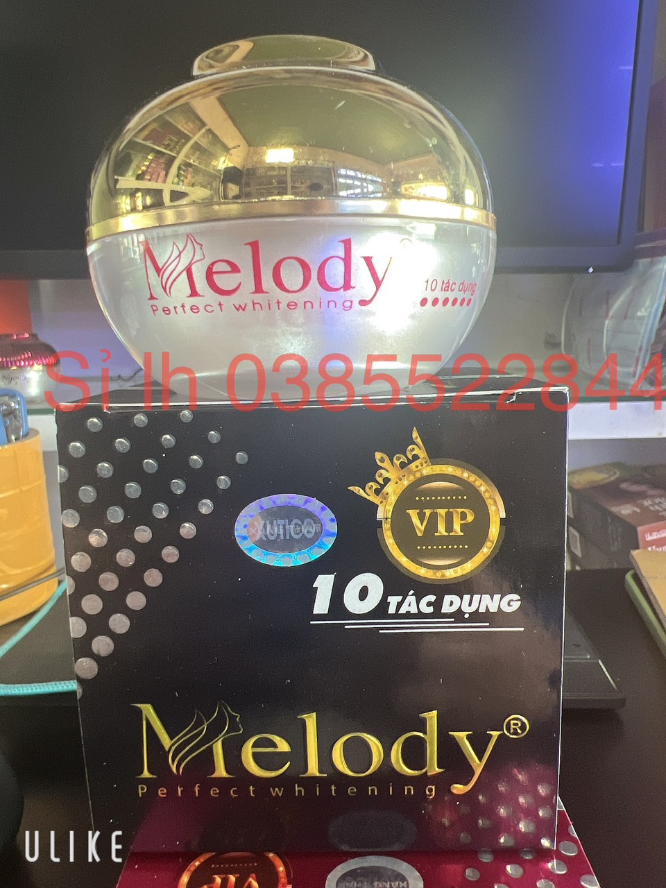 Kem melody nám tàn nhang đồi mồi 10 tác dụng vip 35g