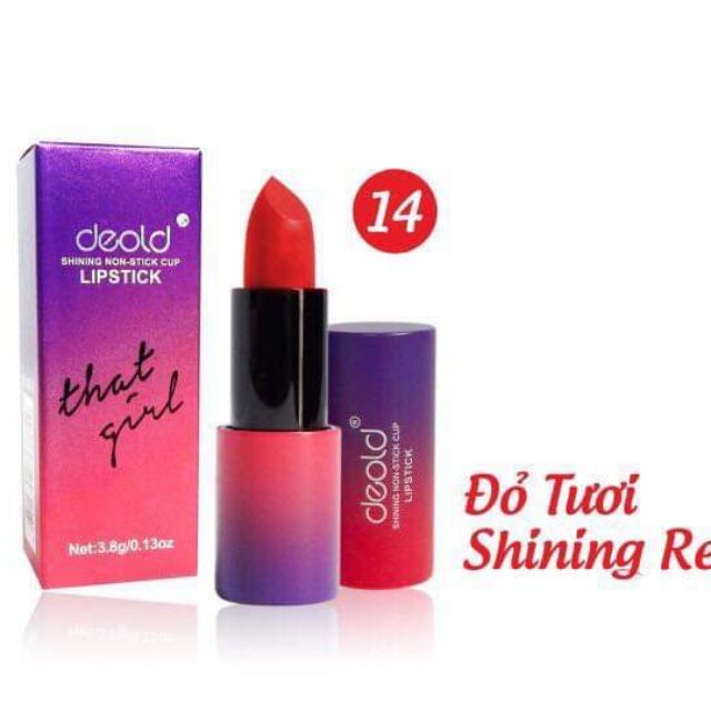 Son Lì Bền Màu Siêu Mịn Deold 3.8g