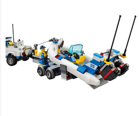 [Ảnh thật] [Rẻ vô địch] Đồ chơi trẻ em lắp ráp xếp hình Lego City 60045 Bela 10421 Tàu Tuần Dương CS 409pcs