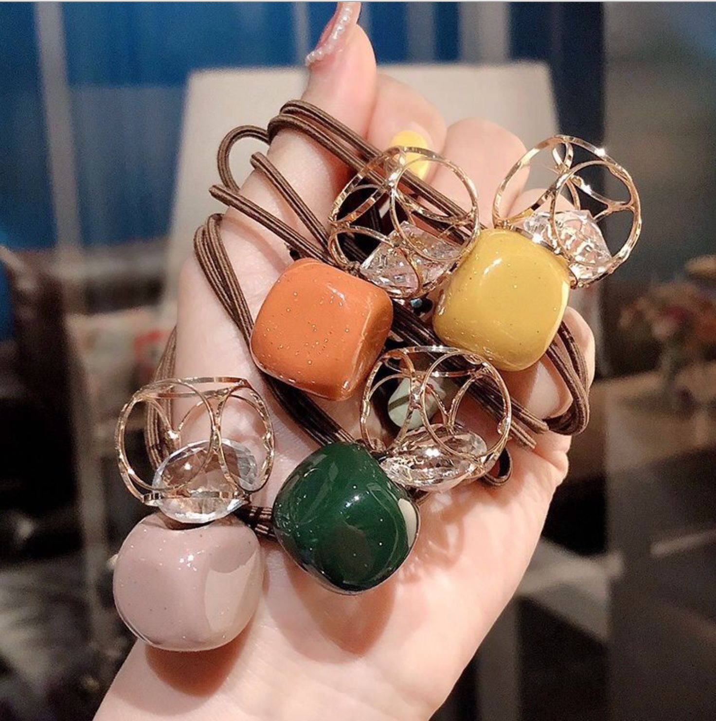 [25-29/5 Voucher 10%] Set 3 Dây buộc tóc cột tóc xinh xắn hot trend DC14