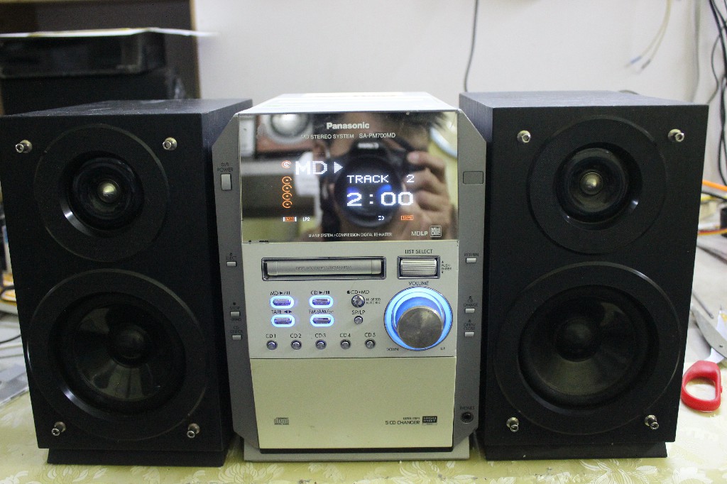 Dàn Mini Panasonic: SA-PM700MD Chạy Aux
