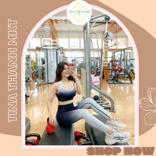 Set đồ tập gym, yoga nữ thấm hút mồ hôi