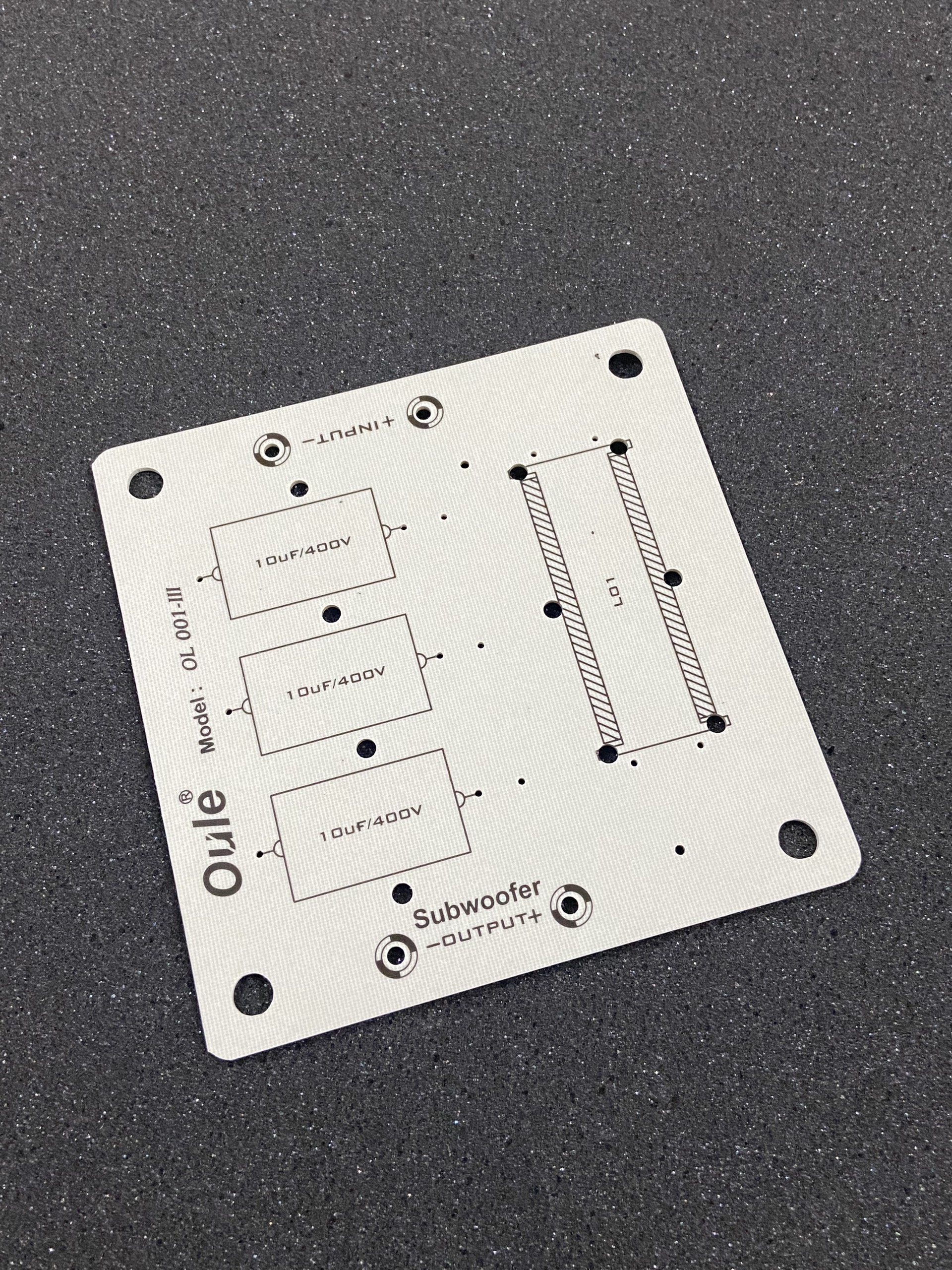 Bo mạch in pcb phân tần loa sub sợi thủy tinh chắc chắn