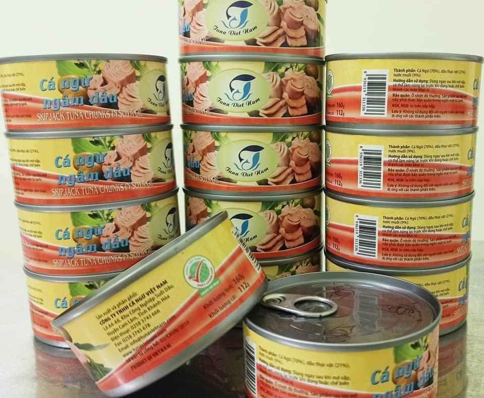 Combo 1 thùng (48 lon) cá ngừ ngâm dầu (khối) 160g
