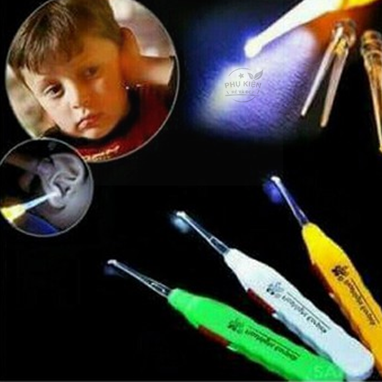 [HCM]Dụng cụ ráy tai đèn led