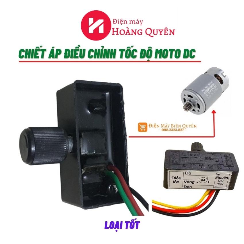 Bộ điều chỉnh tốc độ, dimmer, chiết áp 12v dc, điều khiển tốc độ motor dc
