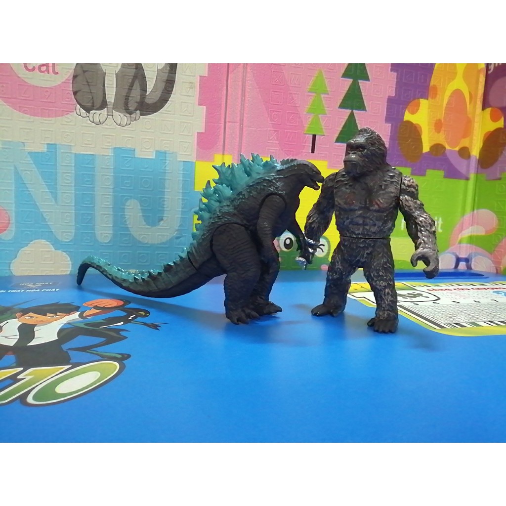 Combo 2 mô hình Godzilla & King Kong