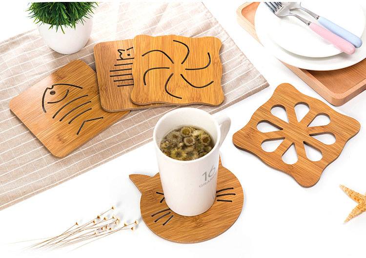Đế Gỗ Lót Nồi - Đế Gỗ Hình Siêu Xinh
