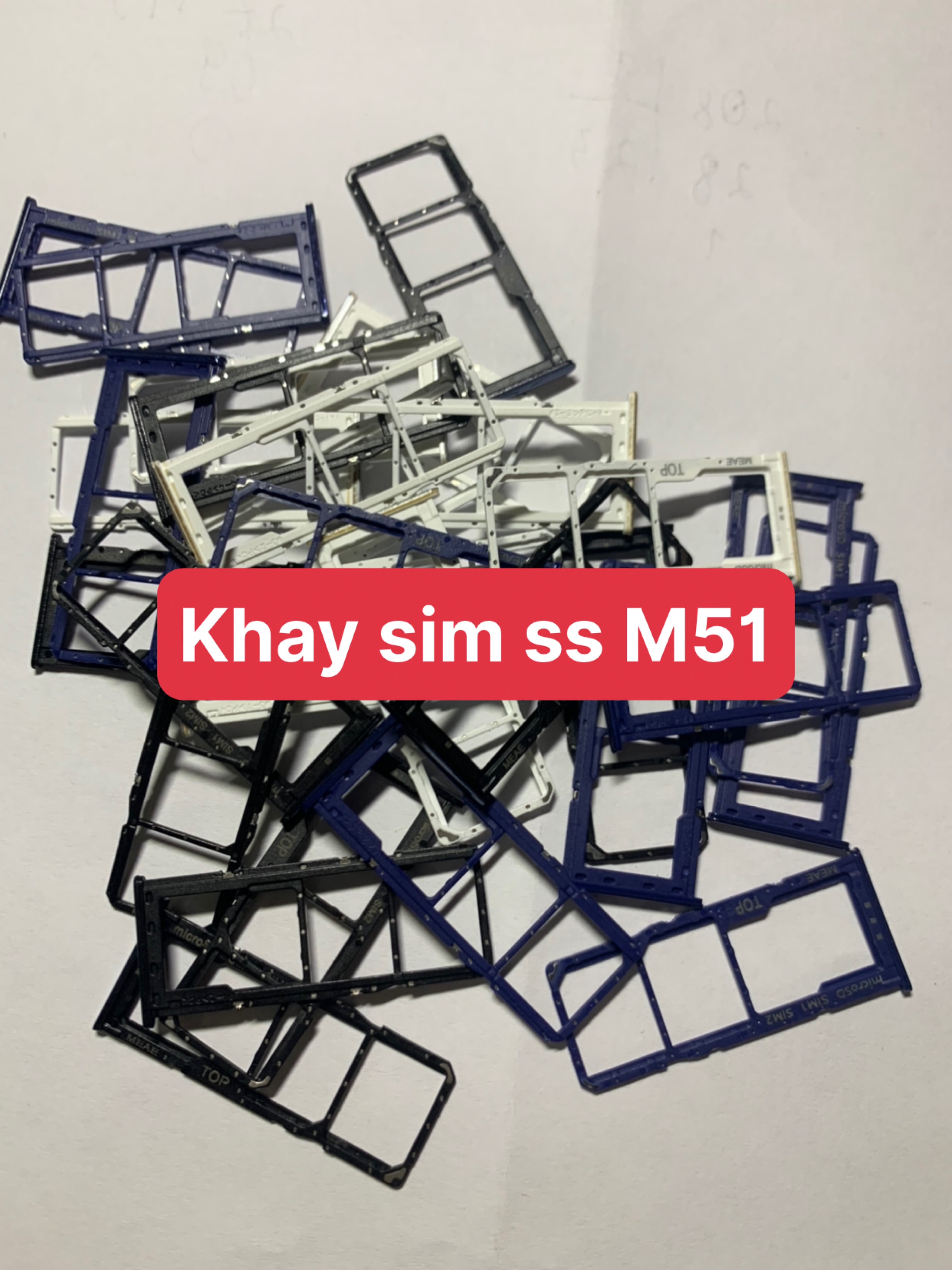 khay sim zin mới điện thoại sam sung m51 / M32