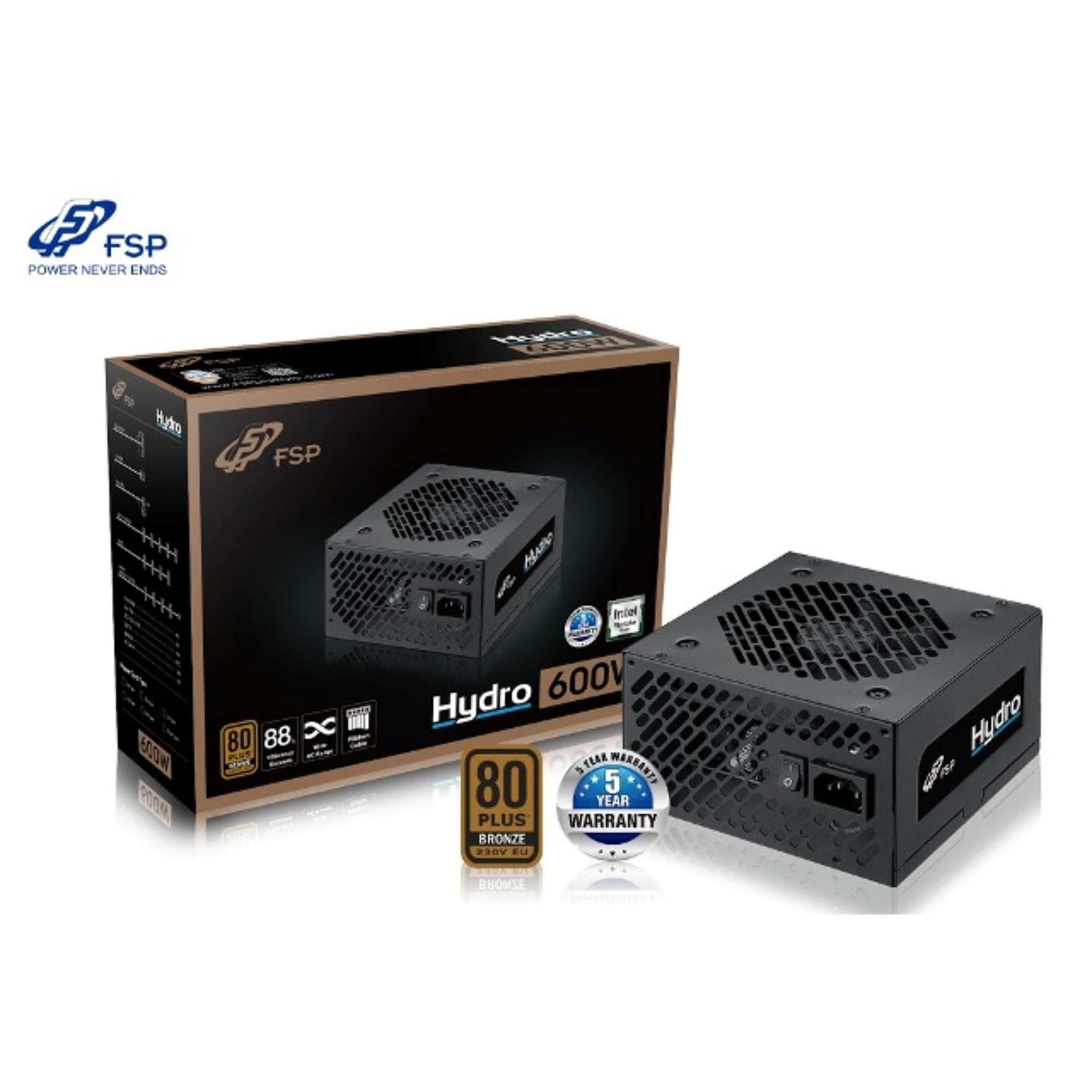 Nguồn máy tính FSP Hydro K 600W