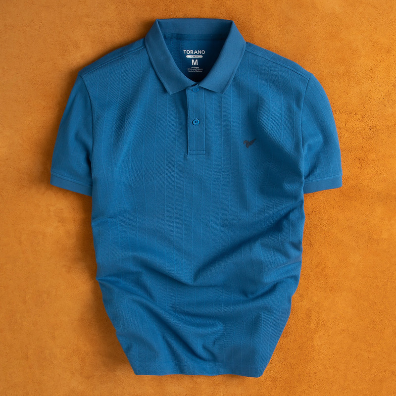 Toano plain cotton men's polo shirt with logo printed plain breathable comfortable basic cotton plain clothing edp041