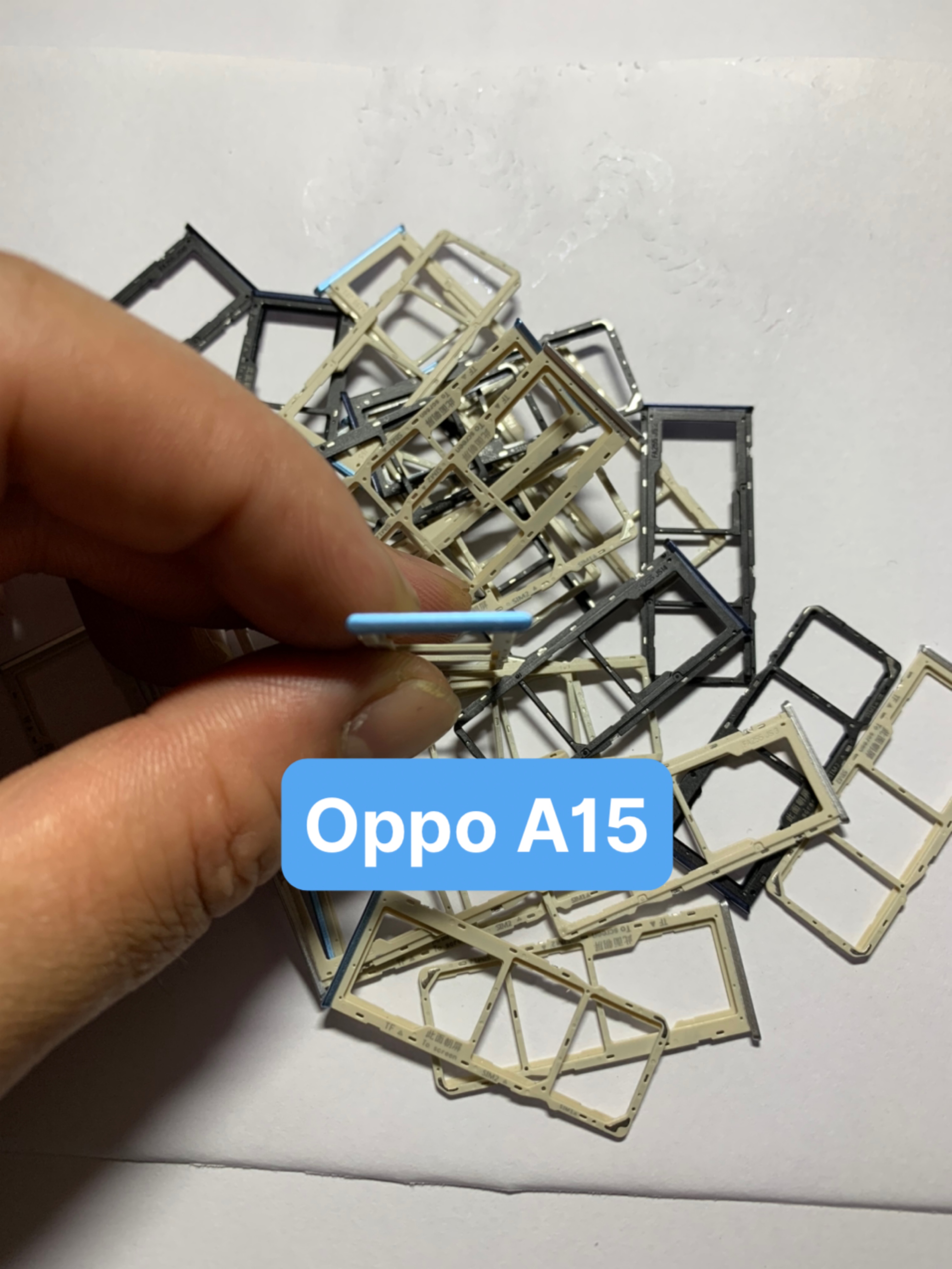 Khay sim điện thoại oppo A15 / A15s dùng chung
