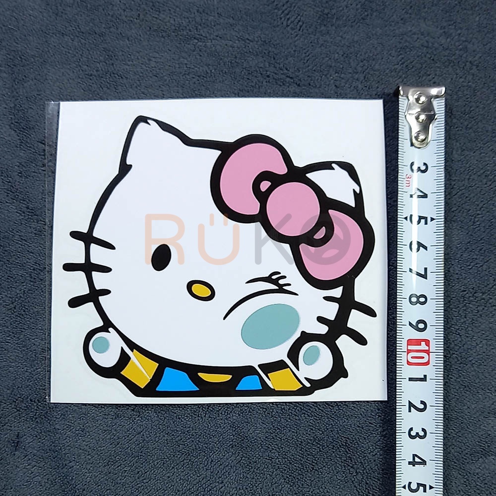 Decal, Sticker hình Hello Kitty