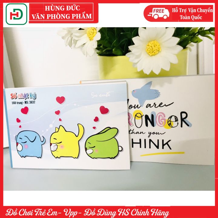 SỔ NHẬT KÝ (SỔ CẮT) DÀY HẢI TIẾN 160TR 3637