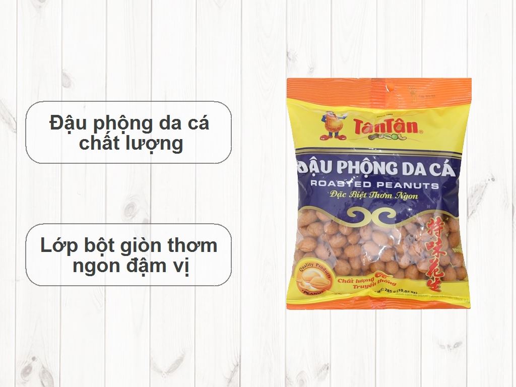 ĐẬU PHỘNG DA CÁ TÂN TÂN 265GRC