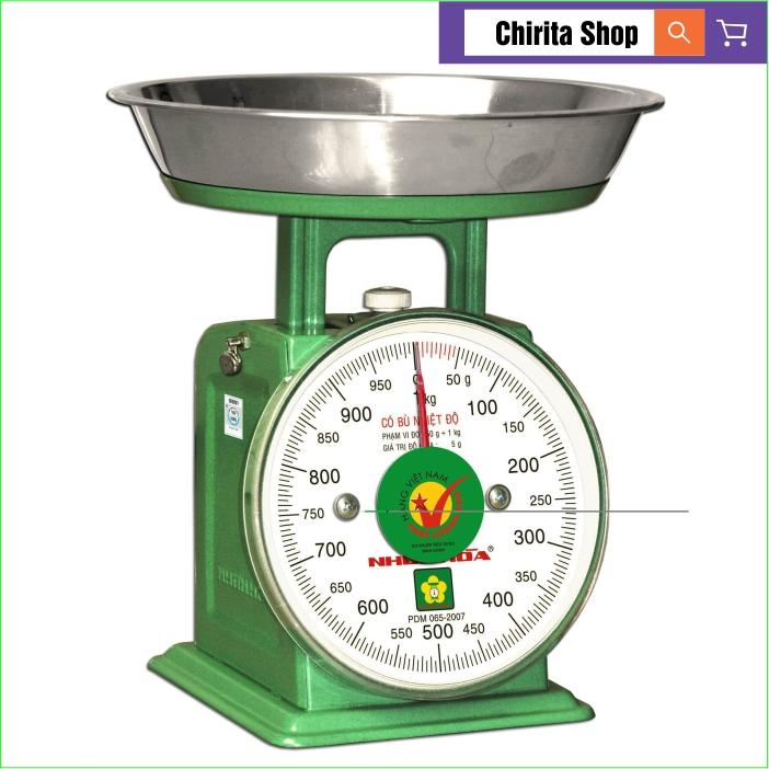 Cân Đồng Hồ Nhơn Hòa 1kg - Hàng CHÍNH HIỆU - CĐH-1