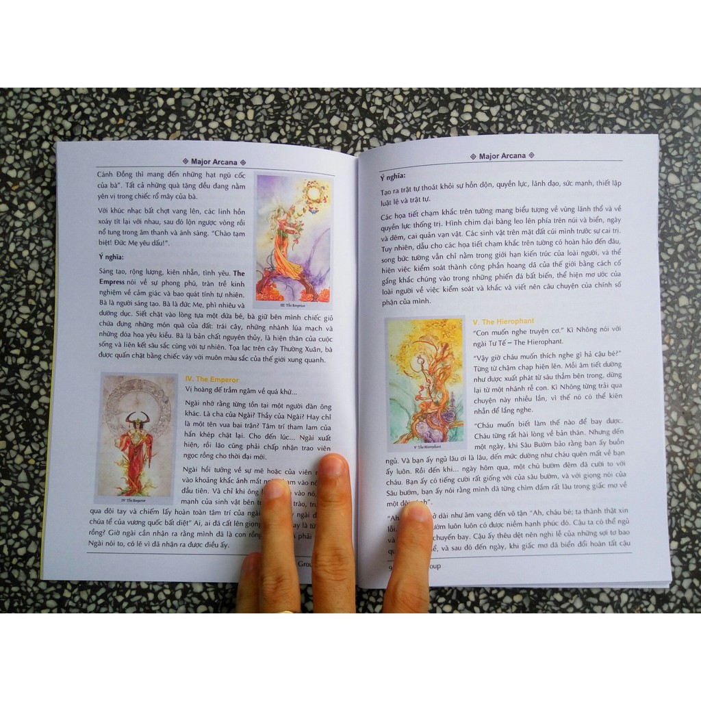 Hướng dẫn bài Tarot Shadowscapes tiếng Việt