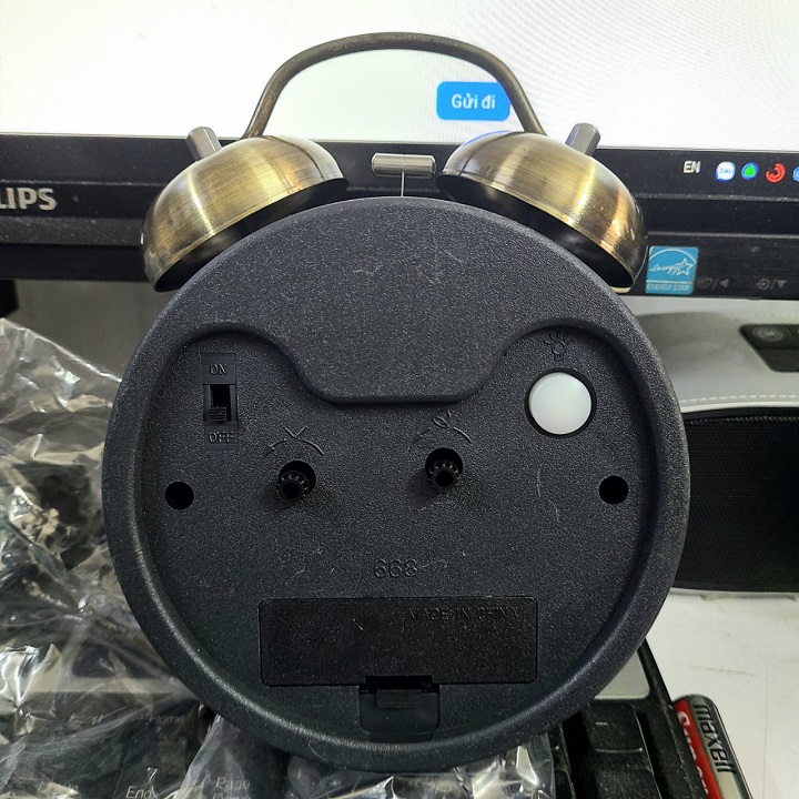 ĐỒNG HỒ ĐỂ BÀN BÁO THỨC CLOCK