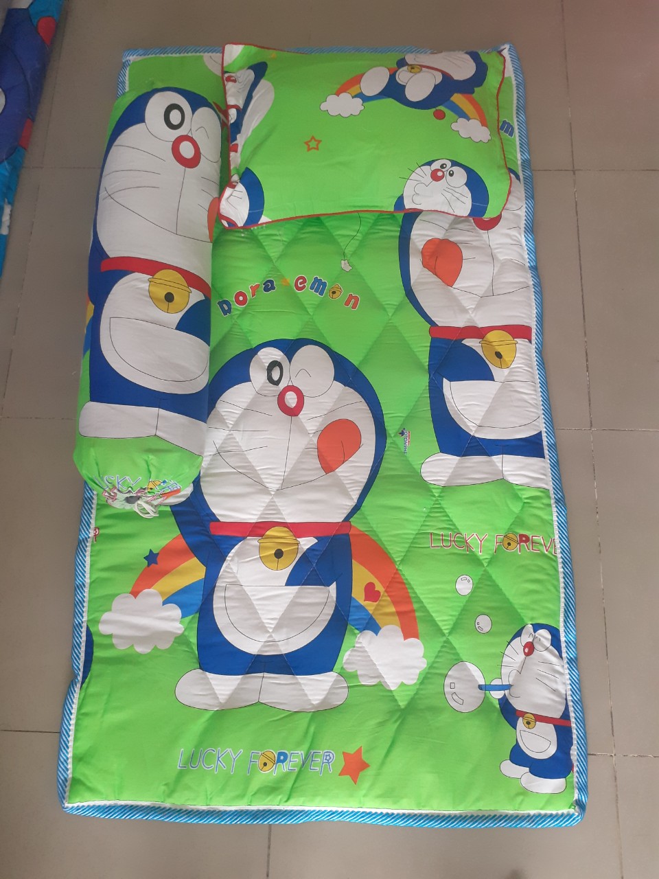 [NỆM Thắng Lợi CHAT CHỌN MẪU ] Bộ nệm cho bé đi học100% COTTON thoáng mát, Chống hơi đất, Chống trượt, Giặt máy nhanh khô - giao hàng đúng màu cố gắng giống mẫu nhất có thể CÓ TÚI XÁCH XIN XẮN