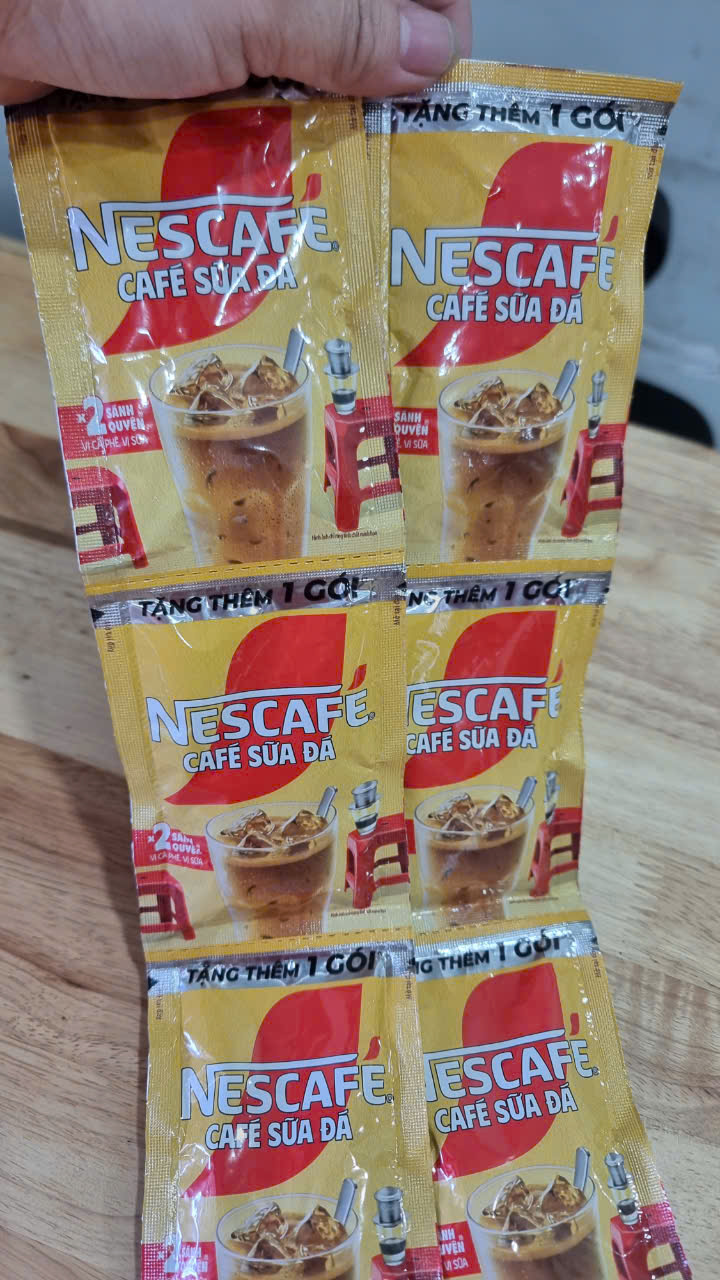 Cà phê sữa đá Nescafe 3in1 (dây 10 gói*24g)