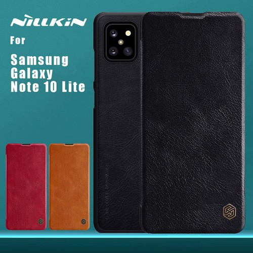 Bao Da Nillkin QIN Cho Samsung Galaxy Note 10 Lite