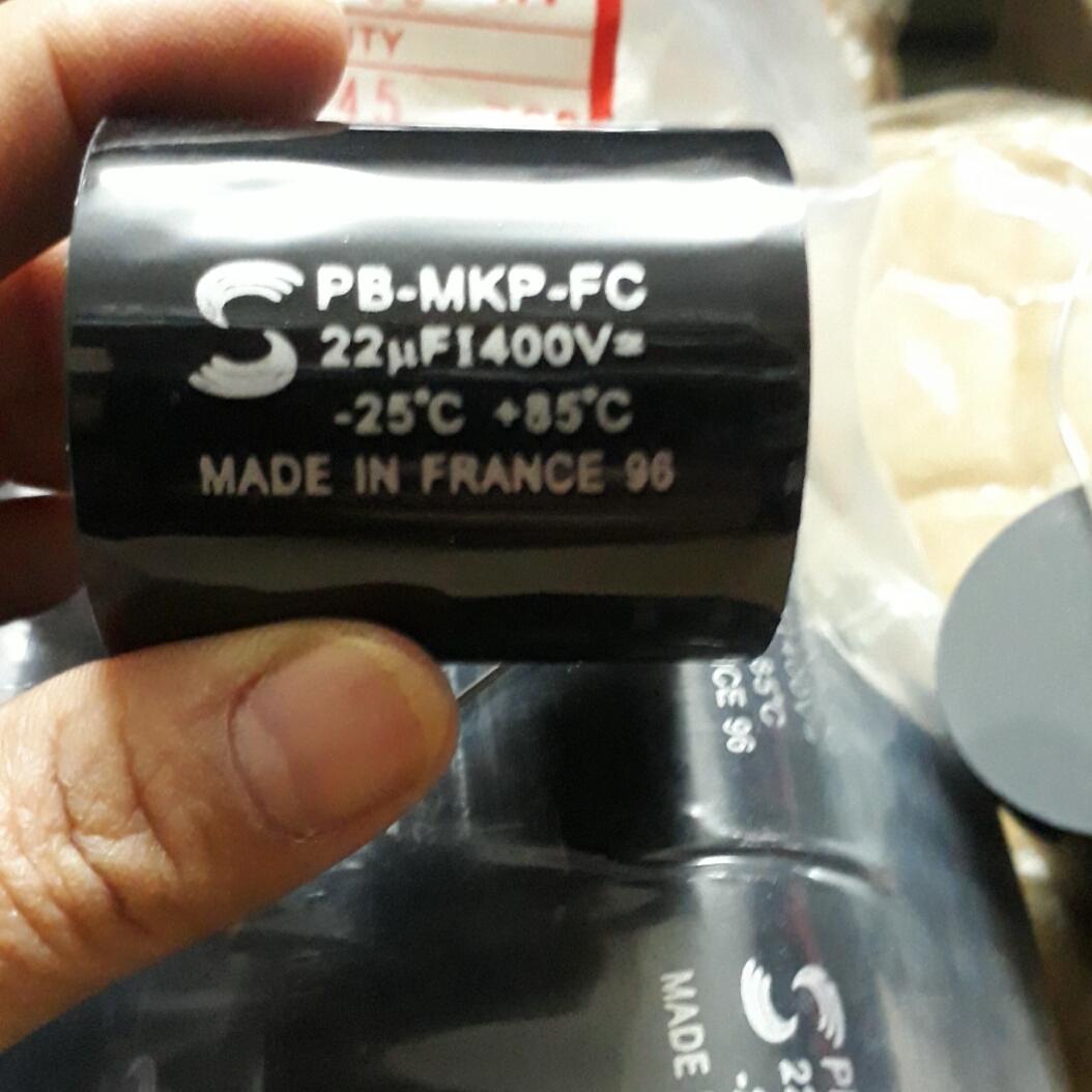 Tụ 22mf -400 v zin combo 2 con