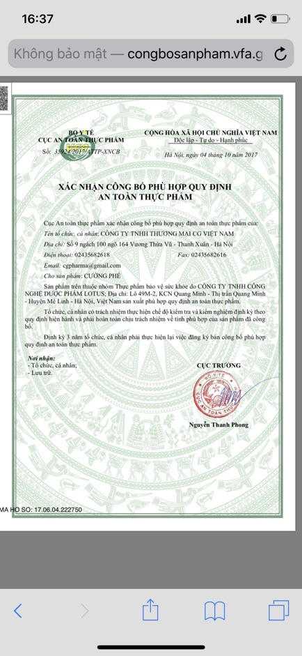Cường Phế - Hộp 10 ống