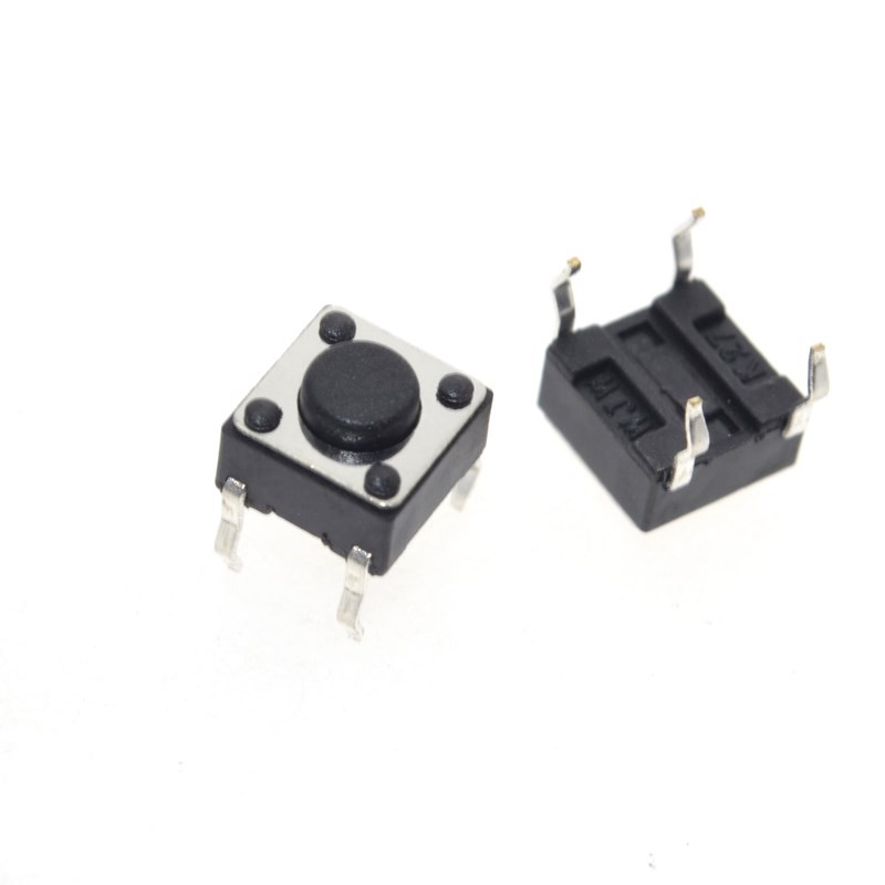 Bộ 20 Công Tắc Nhấn Nhả 4 Chân Mini - Công tắc Reset/Passing/Arduino/DIY/DIP (6x6x4.3/5/6/7/10/12mm)