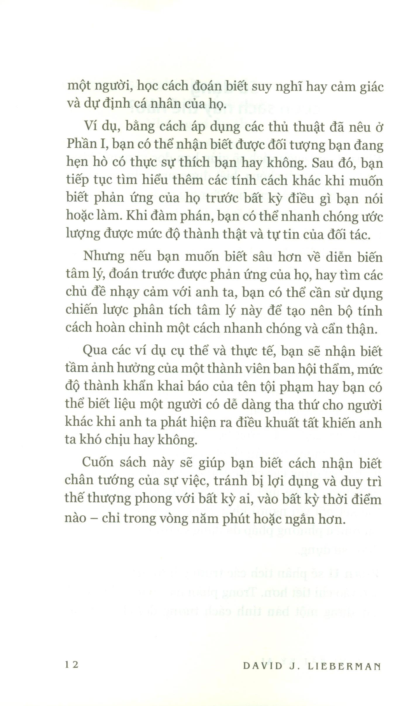 Đọc Vị Bất Kỳ Ai
