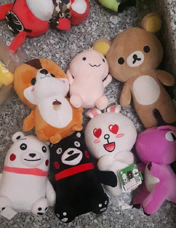 [HCM]Gấu bông Mascot Kumamon má hồng