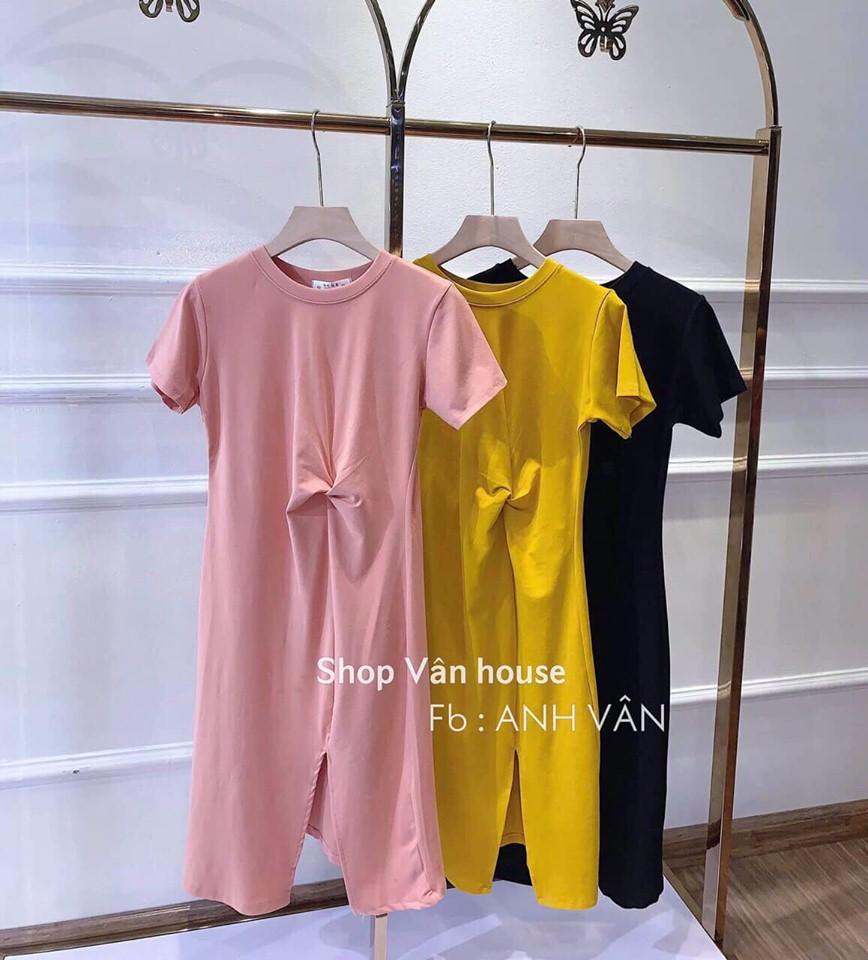 Váy xoắn eo xinh đẹp
