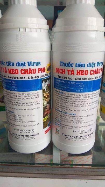 sát trùng diệt dịch tả Châu Phi