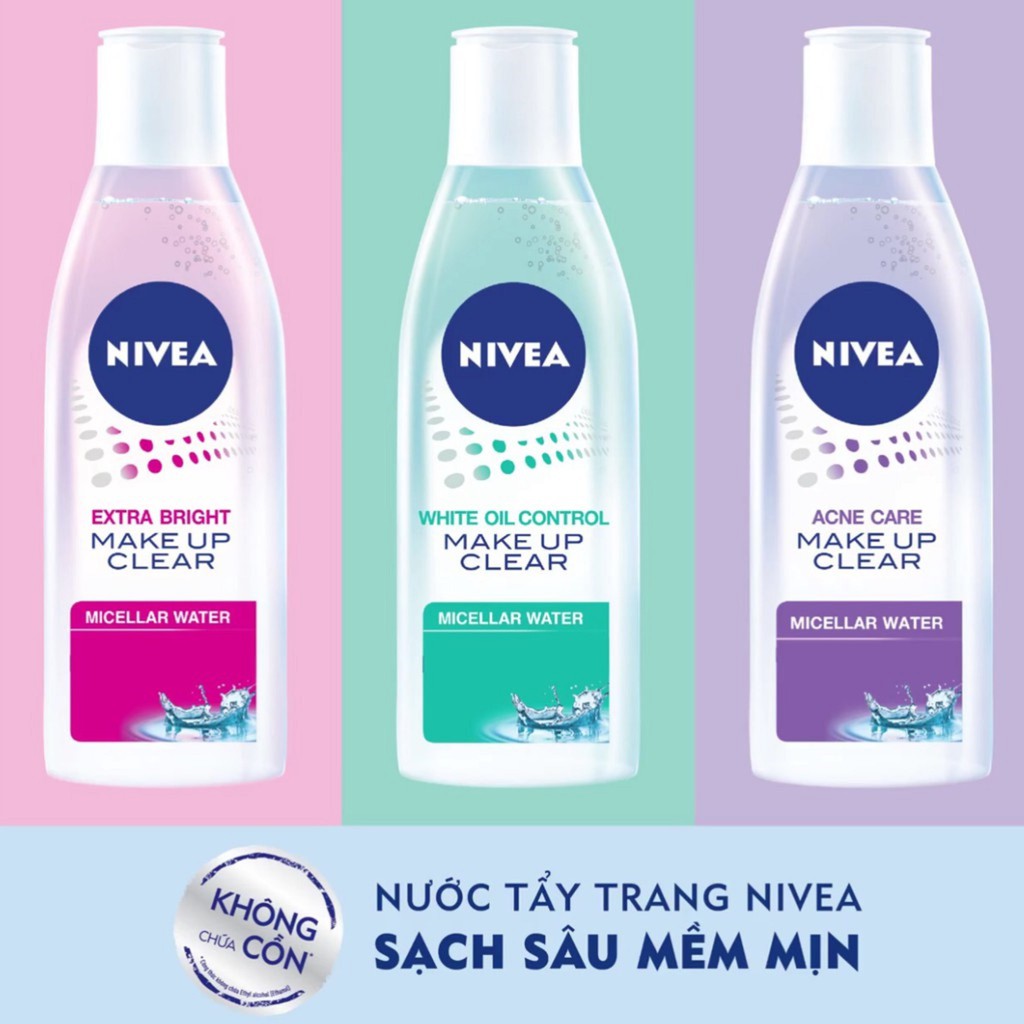Nước Tẩy Trang Chăm Sóc Da Mụn NIVEA 125ml | Guardian Việt Nam