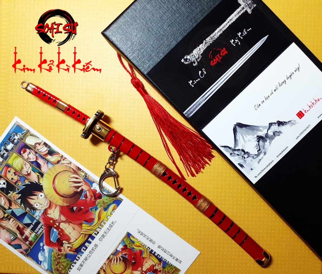 [HCM]Mô hình kiếm Tứ trụ Zoro 22CM - One Piece