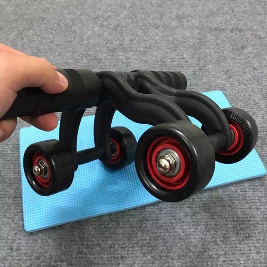 Con lăn tập cơ bụng 4 bánh