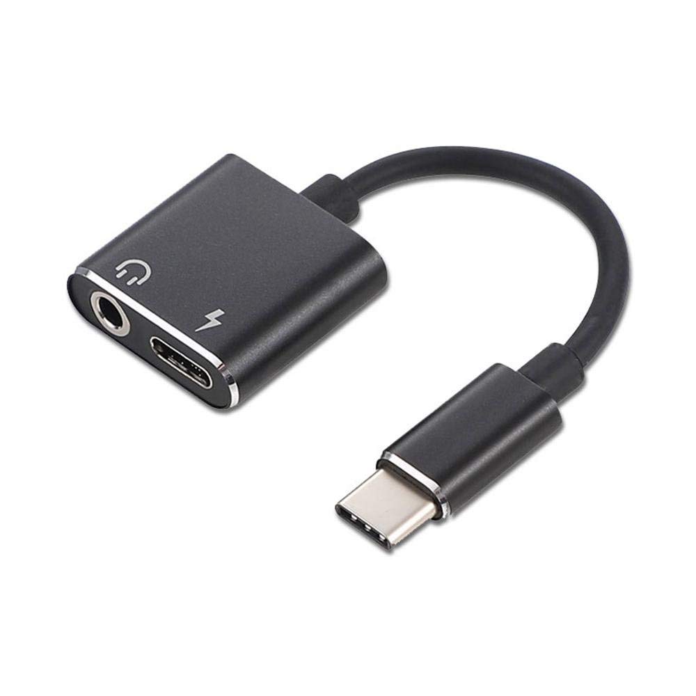 CÁP CHUYỂN TYPE-C RA 2 CỔNG (3.5 + TYPE-C)