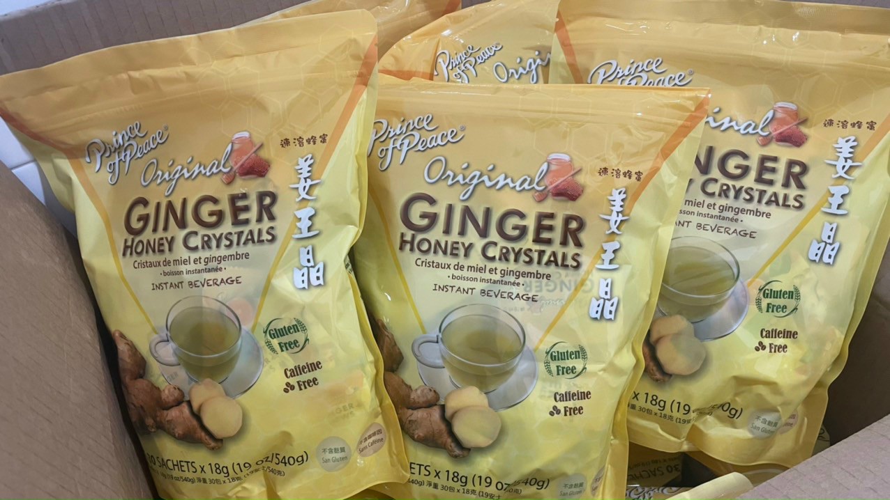 Trà Gừng Cô Đặc Original Ginger Honey Crystals Nhập Mỹ