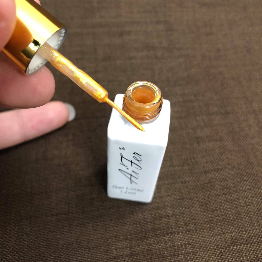 Cọ nét gel, cọ nét vẽ gel Aifen Trắng/Đen/Vàng/Bạc