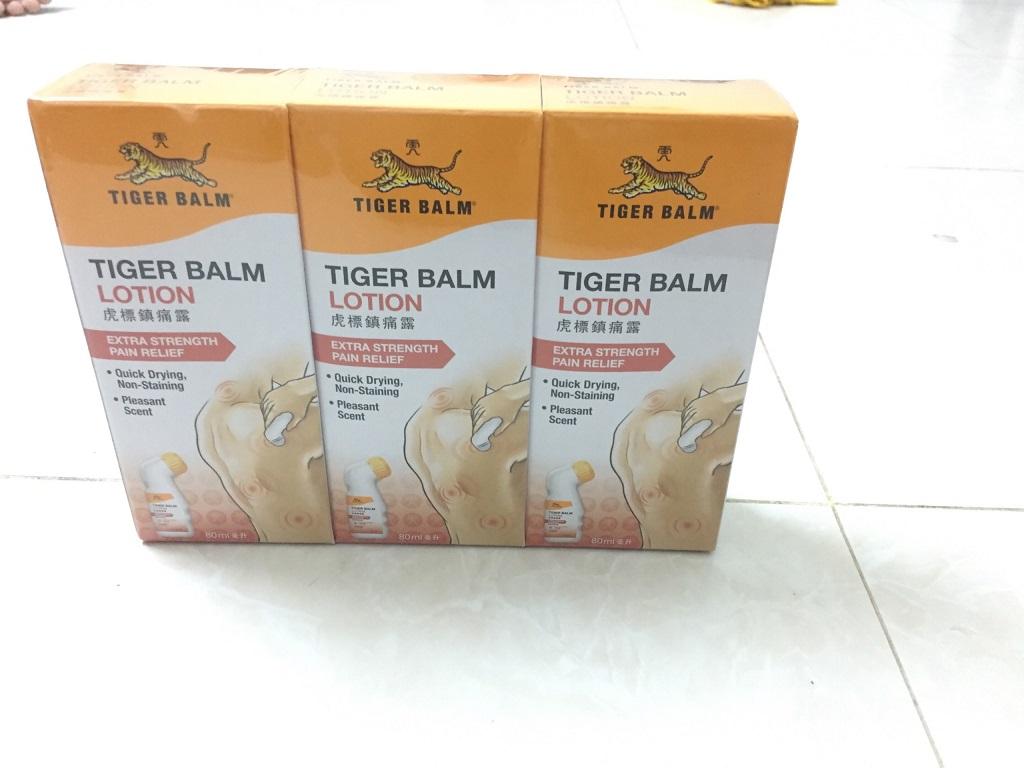 Dầu xoa bóp Tiger Balm Lotion Singapore 80ml