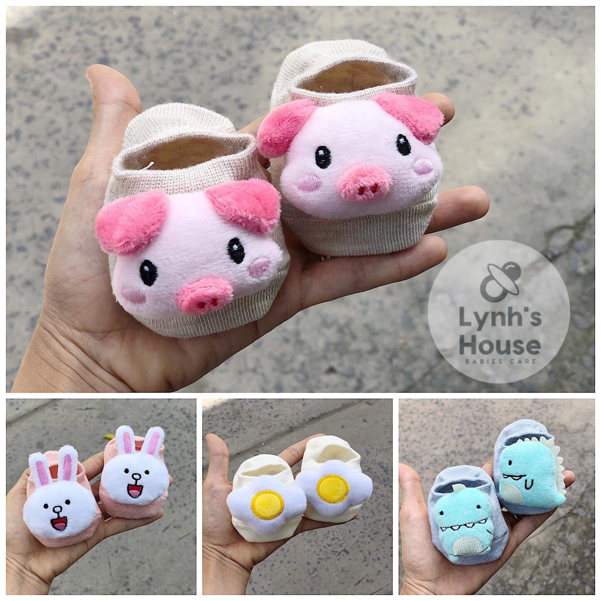 vớ Baby Socks hình thú cưng cho bé