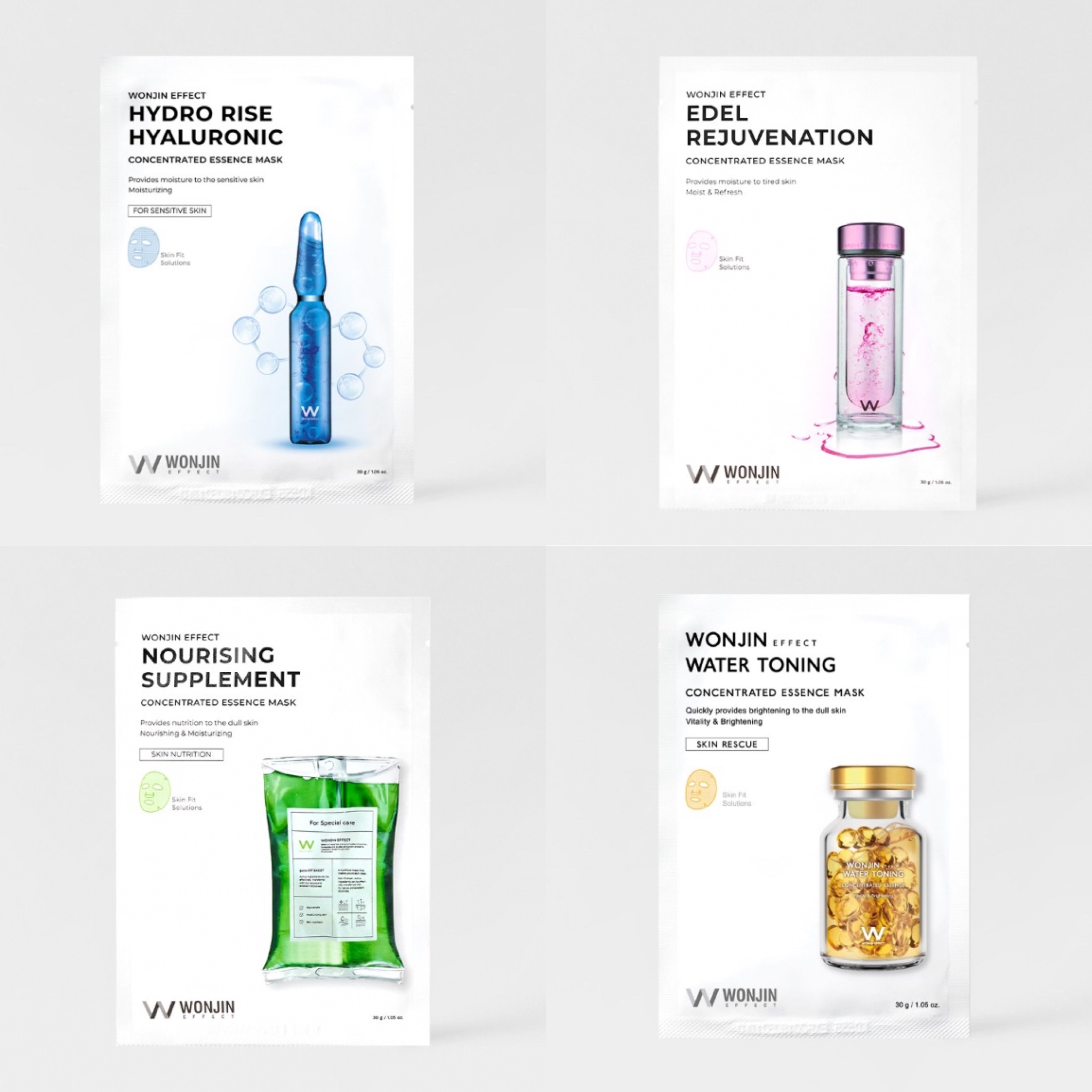 Mặt nạ WONJIN EFFECT Concentrated Essence Mask 30g