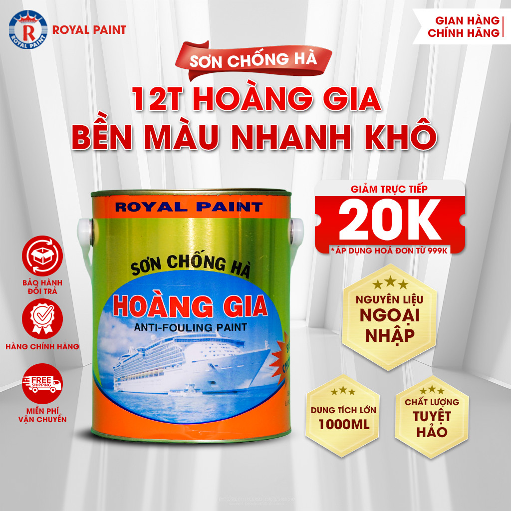 SƠN CHỐNG HÀ 12T HOÀNG GIA (Loại 1kg)