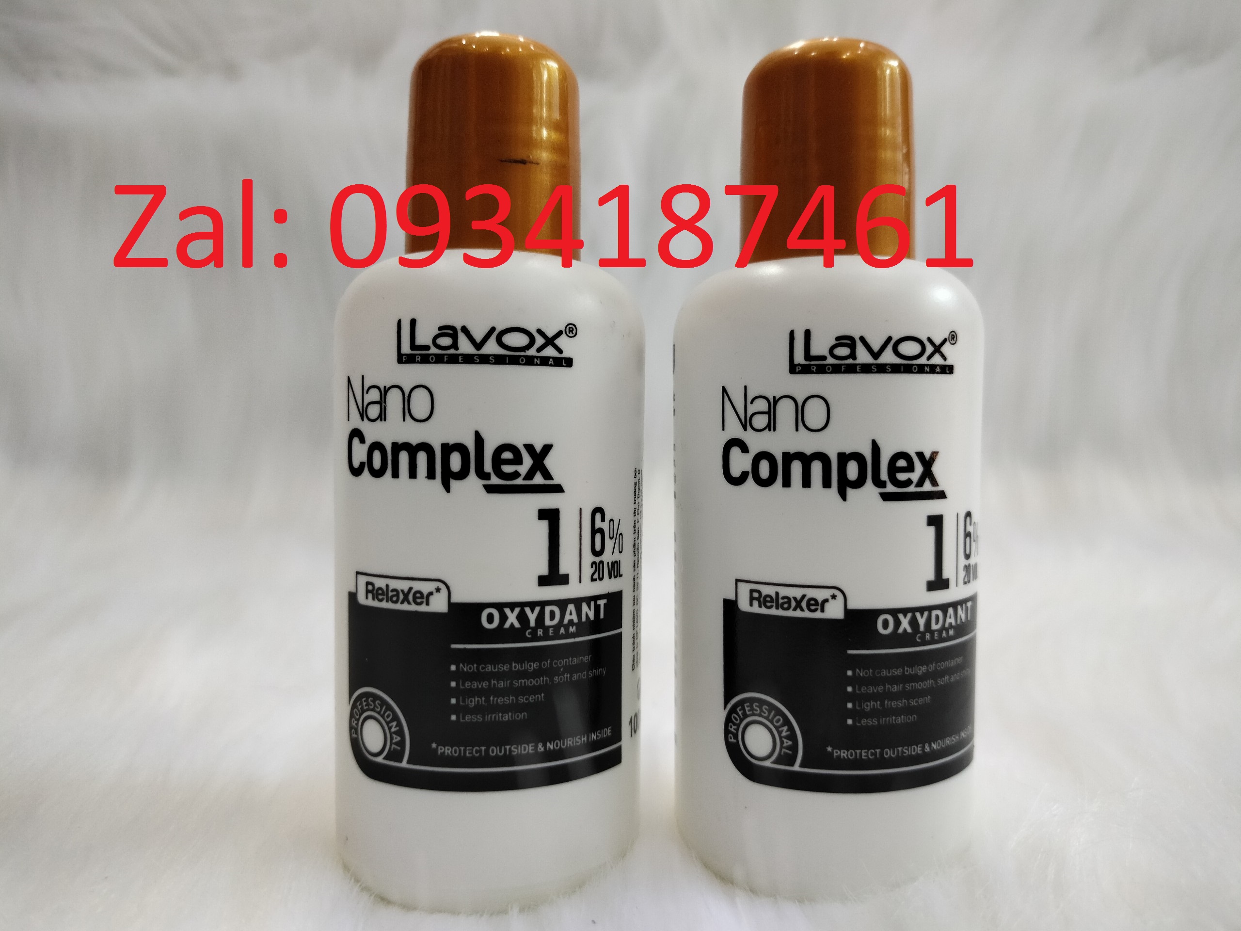 100ml OXY trợ nhuộm tóc Lavox Nano Complex 100ml - 6%, 9%, 12%