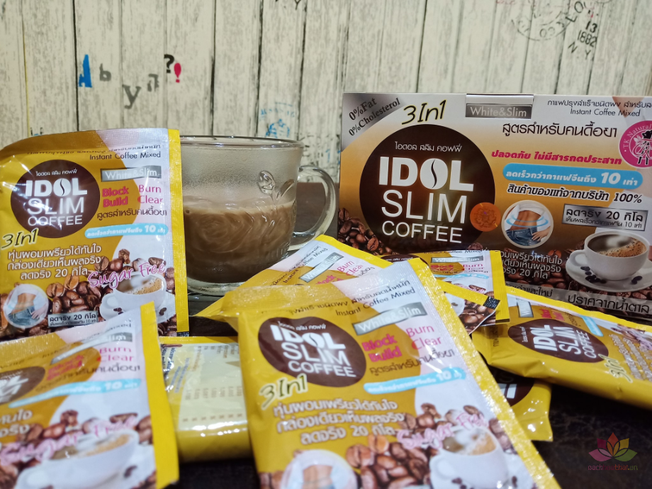 [Hoàn tiền 20%] [HCM]cà phê giảm  cân idol slim 3 in 1