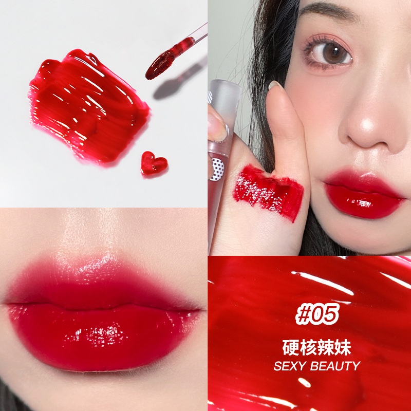 Son tint gogotales đá băng ice transparent mirror lipgloss gt240 - gogo tales