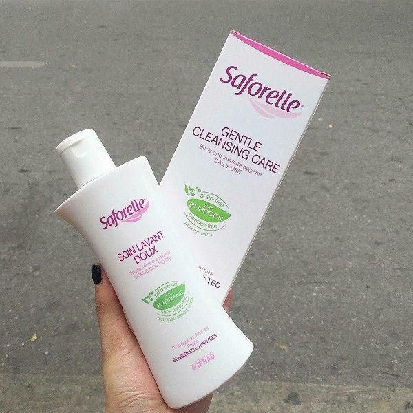 Dung dịch vệ sinh phụ nữ Saforelle cao cấp từ Pháp 100ml