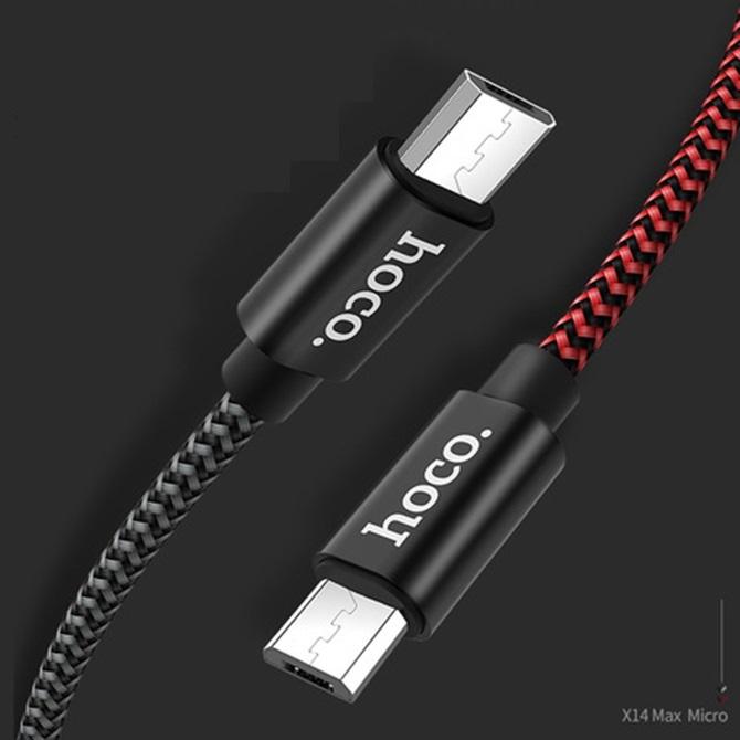 Cáp Sạc Nhanh Hoco X14 MAX Micro USB 1M l Cáp Sạc Android - BH 12 Tháng