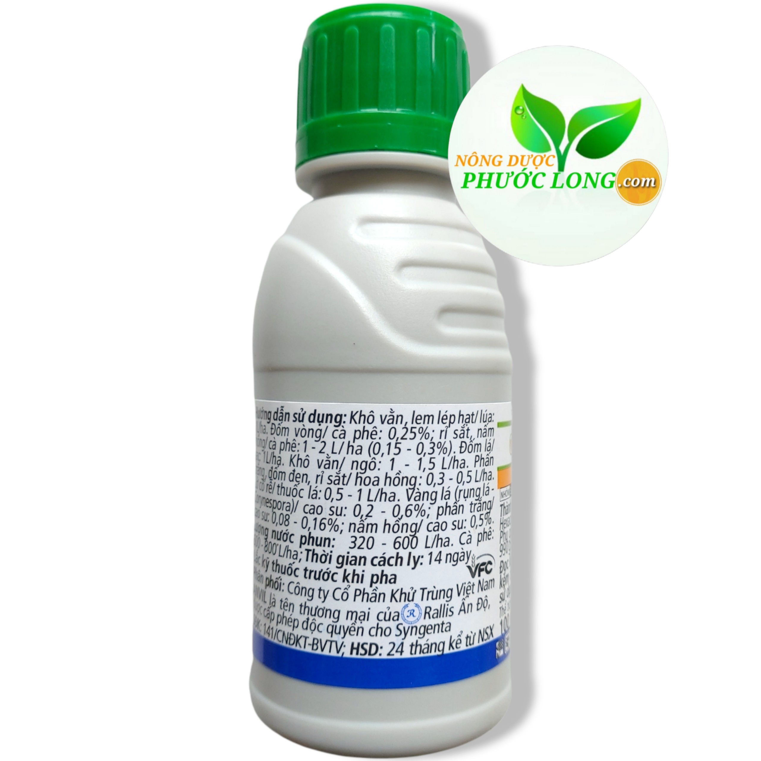 Thuốc trừ bệnh đốm đen Anvil 5sc – Chai 100ml