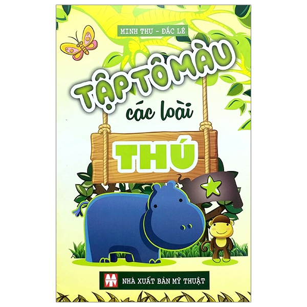Fahasa - tập tô màu các loài thú 1